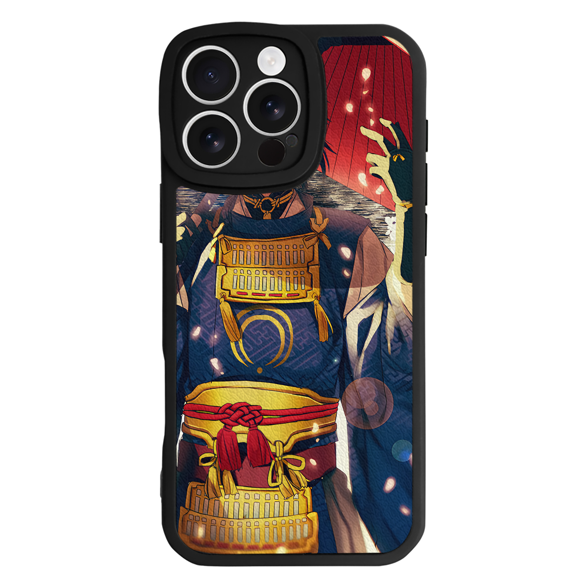 （画像用） 刀剣乱舞 Touken Ranbu 【iPhone 16シリーズ対応】シリコンスマホケース（レザー調） 材質：シリコン